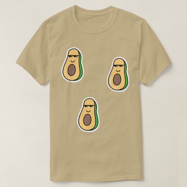 Camiseta Avocado Meme (Frente do Design)