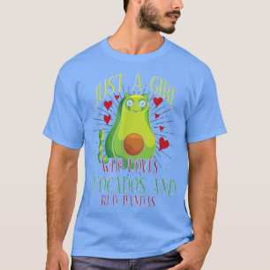 Camiseta Avocado Mulheres Amantes de os animais Chinesas Me