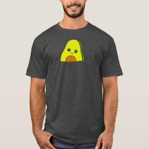 Camiseta Avocado Na Comida Do Bolso Vegan Avocado No Bolso