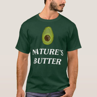 Camiseta Avocado Natures Butter Avocado Amantes