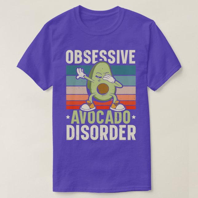 Camiseta Avocado Obsessivo Guac Guacamole Keto (Frente do Design)