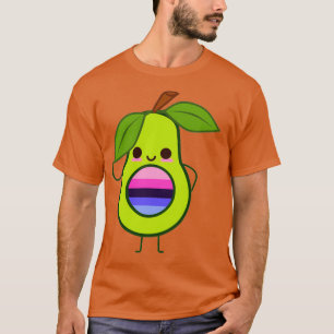 Camiseta Avocado onissexual abacado omni onissexual sutil