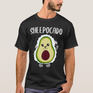 Camiseta Avocado Ovelino Comida Engraçada Vegetaria Vegana
