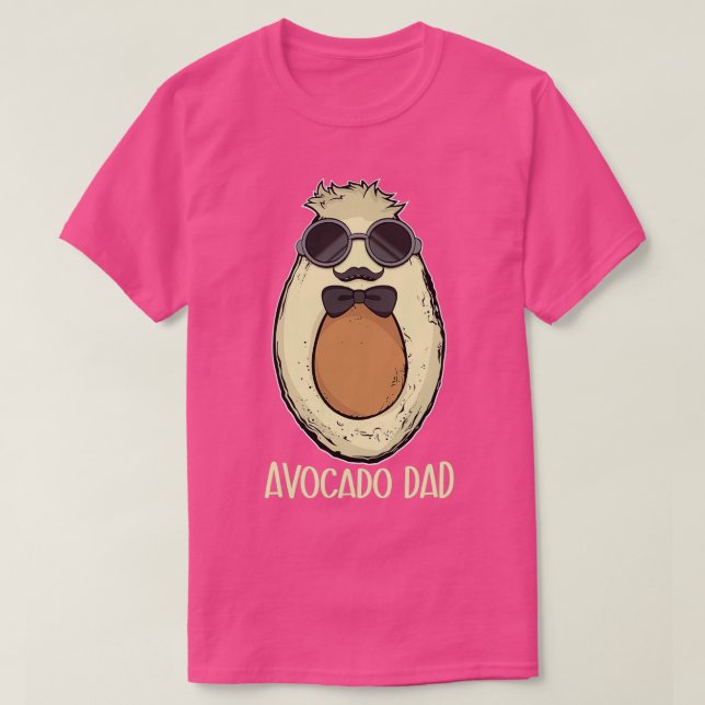 Camiseta Avocado Pai Avocado Gift Men Avocado (Frente do Design)