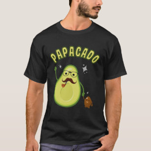 Camiseta Avocado Pai Vegan 1rua Pai Família Papacado