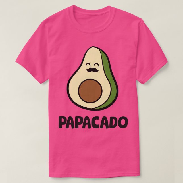 Camiseta Avocado Pai Vegan Guacamole Avocado Papacado (Frente do Design)
