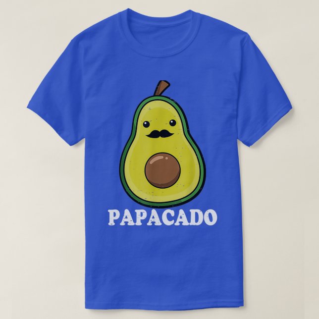 Camiseta Avocado Pai Vegan Guacamole Avocado Papacado Fathe (Frente do Design)