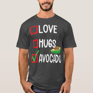 Camiseta Avocado Para O Meu Namorados De Dia de os namorado