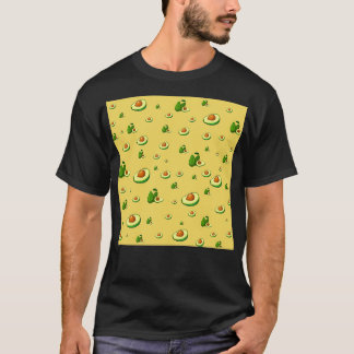 Camiseta Avocado Pattern Design Classic TSirt