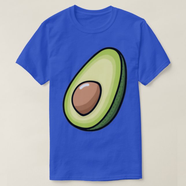 Camiseta Avocado Pattern Illustração Verde (Frente do Design)