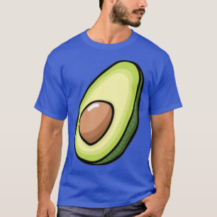 Camiseta Avocado Pattern Illustração Verde