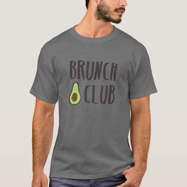 Camiseta Avocado, Planta De Comida Inteira Baseada Em WFPB, (Frente)