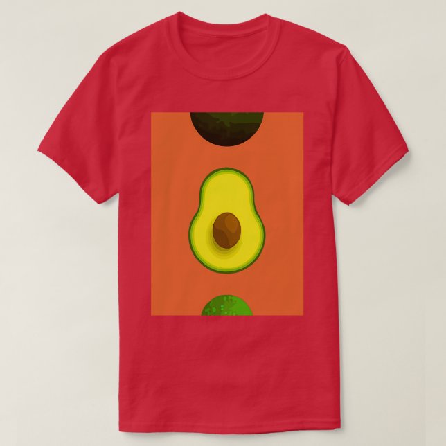 Camiseta Avocado Plantas Criativas Tropicais de Encantament (Frente do Design)