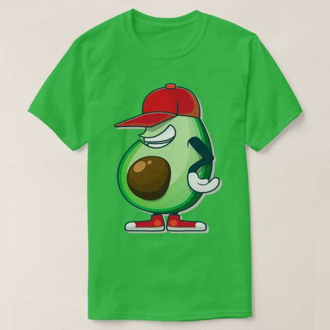 CAMISETA AVOCADO PLAY BASEBALL (Frente do Design)