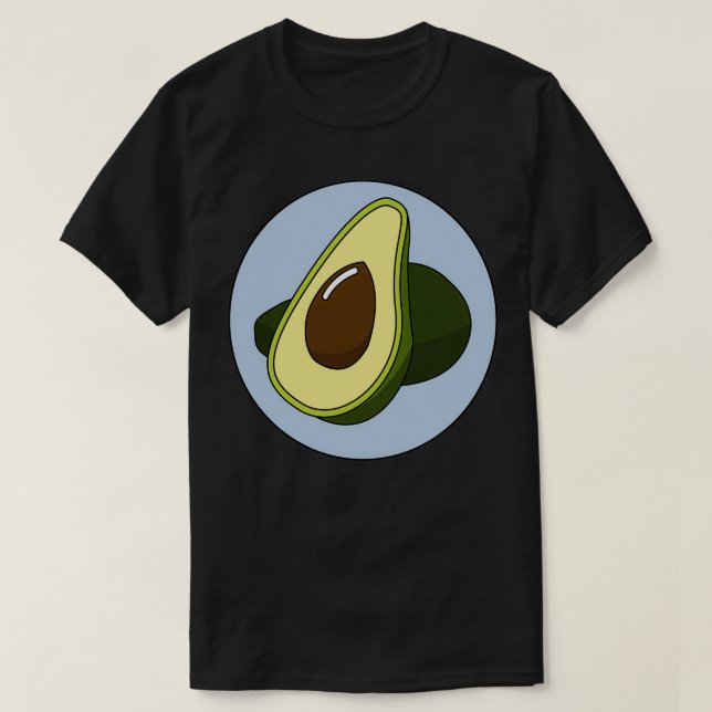 Camiseta Avocado Plush Avocado Amadurece Vício Cute Avocad (Frente do Design)