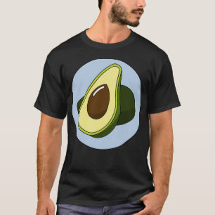 Camiseta Avocado Plush Avocado Amadurece Vício Cute Avocad