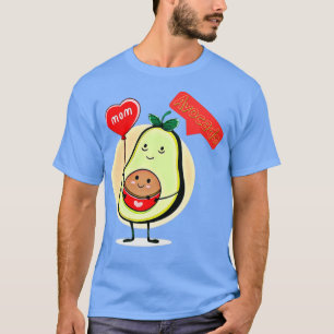 Camiseta Avocado Plush Mãe Engraçado