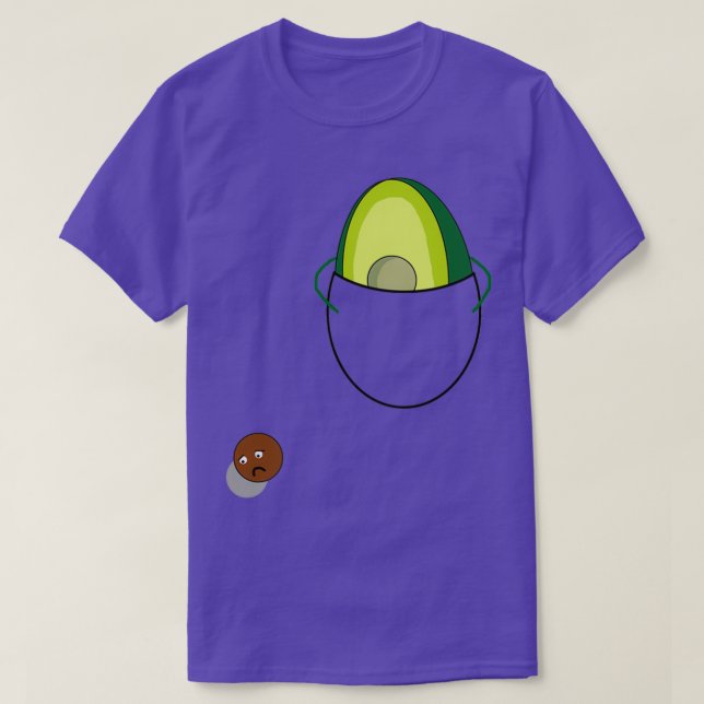 Camiseta Avocado Pocket (Frente do Design)
