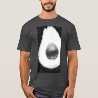 Camiseta Avocado preto e branco