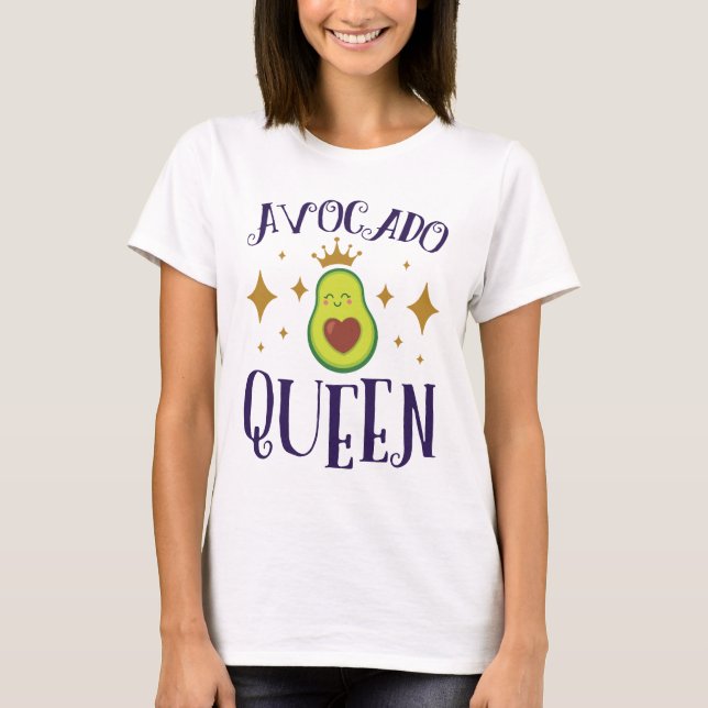 Camiseta Avocado Queen (Frente)