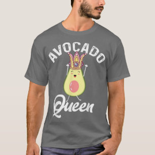 Camiseta Avocado Queen Guacamole Fan Vegan Veggie Vegetaria