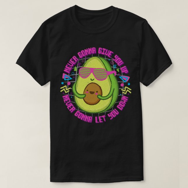 Camiseta Avocado Rolled (Frente do Design)