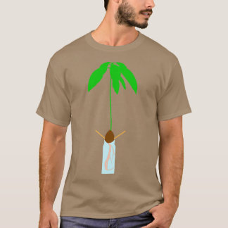 Camiseta Avocado Seed Dourado Crescendo
