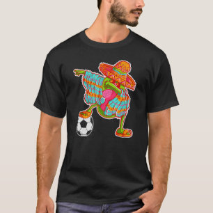 Camiseta Avocado Soccer Dabbing Cinco De Mayo Ponch mexican