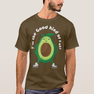 Camiseta Avocado, sou o bom tipo de gordura