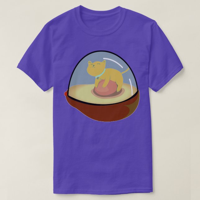 Camiseta Avocado Spaceship (Frente do Design)