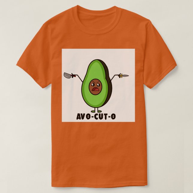 Camiseta Avocado Sticker AVOCUTO (Frente do Design)