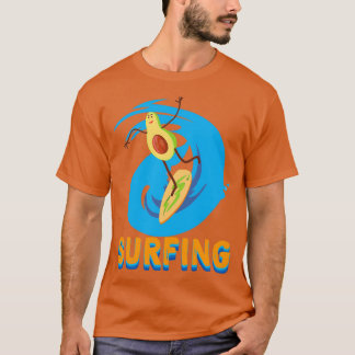 Camiseta Avocado Surfing Funny Avocado Surfing 1