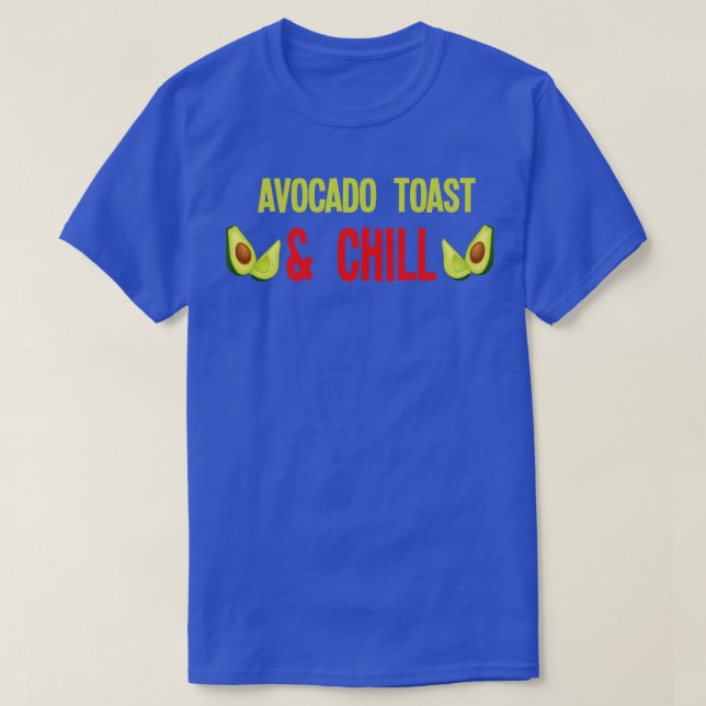 Camiseta Avocado Toast Chill (1) (Frente do Design)
