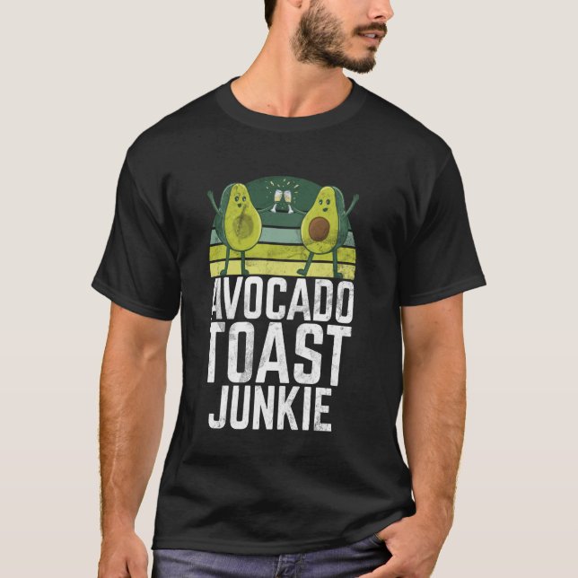 Camiseta Avocado Toast Junkie Avocado (Frente)