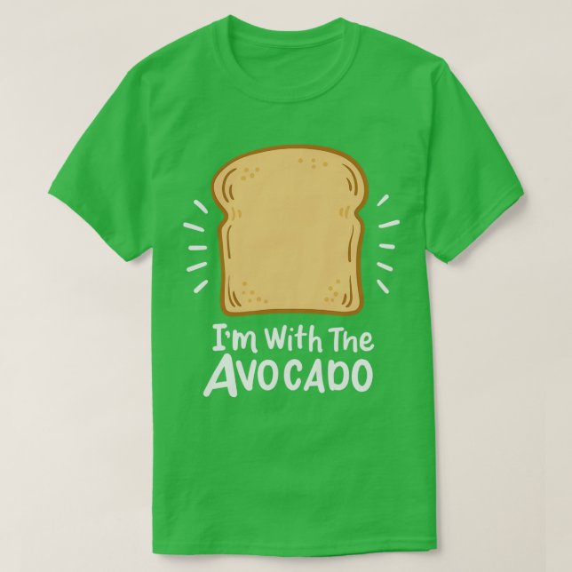 Camiseta Avocado Toast Lover Guacamole Avo Humor Gift (Frente do Design)