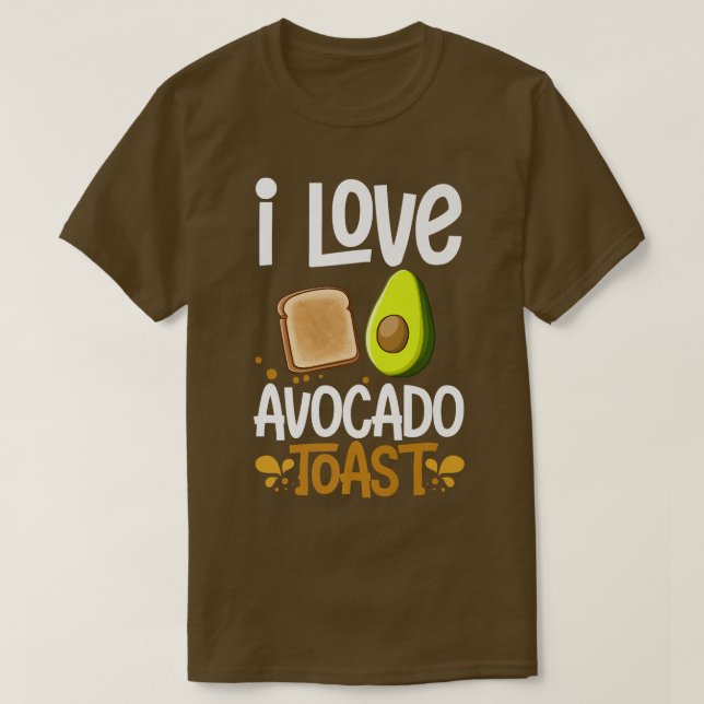 Camiseta Avocado Toast Recipe Seasoning Bread 88  (Frente do Design)
