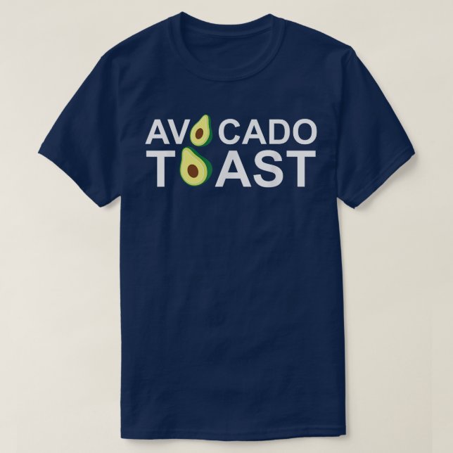Camiseta Avocado ToastAvocado & Guacamole Lover& Gift  (Frente do Design)