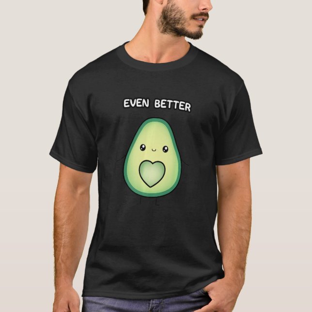 Camiseta Avocado Together We're Even Better Couples (Frente)