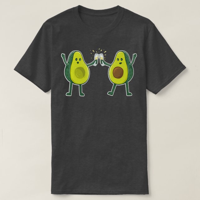 Camiseta Avocado tostando Avocado Plush (Frente do Design)