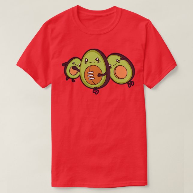 Camiseta Avocado tostando Avocado Plush 2 (Frente do Design)