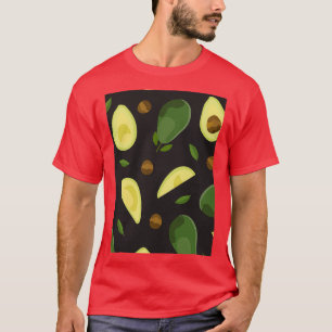 Camiseta Avocado Tropical Deliciosa Cultura Flor