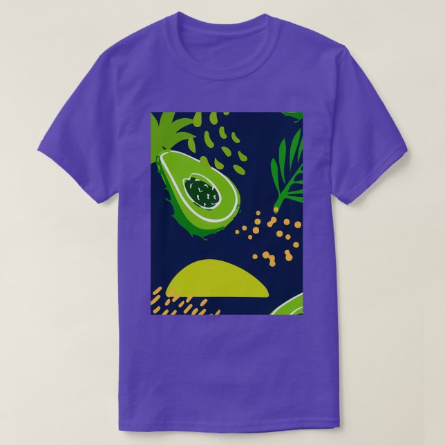 Camiseta Avocado Tropical Deliciosa Design Classic TS (Frente do Design)