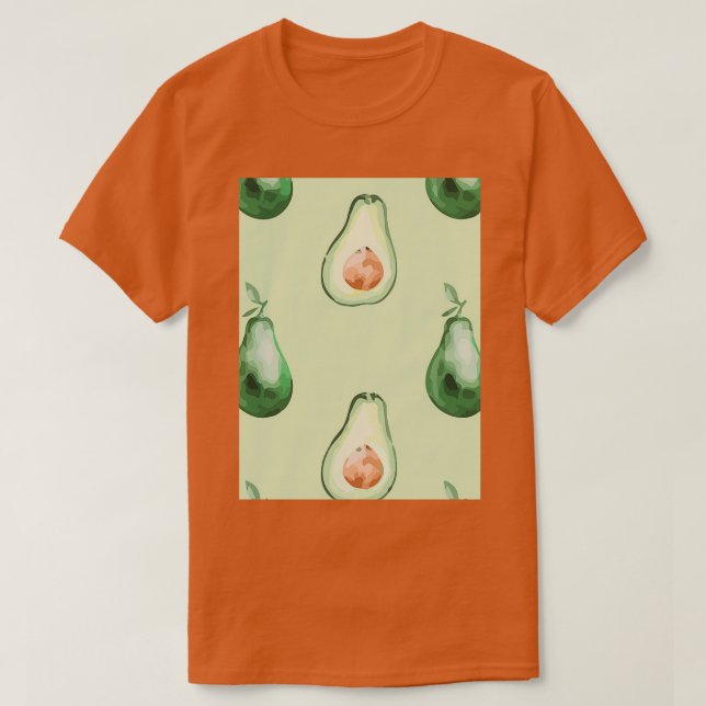 Camiseta Avocado Tropical Exótica Belo Têxtil (Frente do Design)