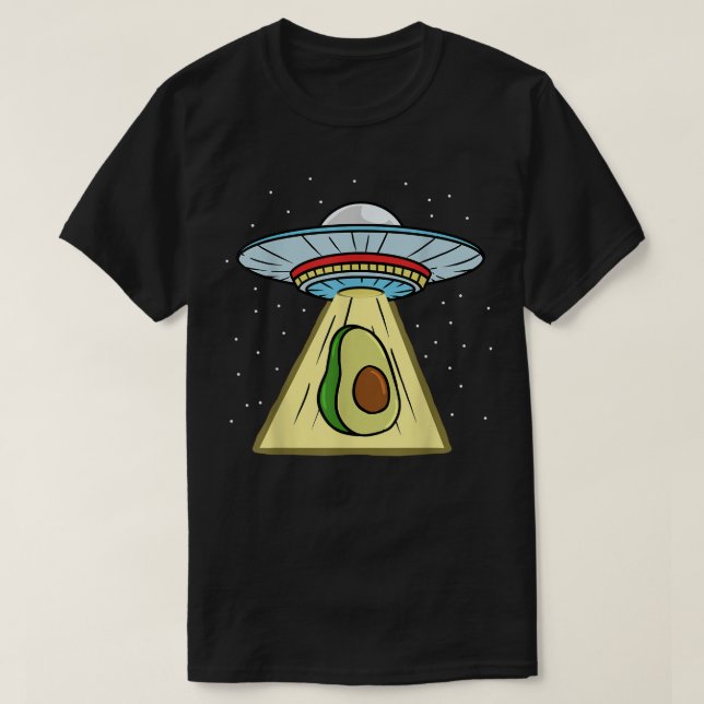 Camiseta Avocado Ufo Rapto Avocado Lover (Frente do Design)