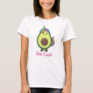 Camiseta Avocado Unicorn Funny Avocados Unicorns Uni Cado