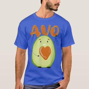 Camiseta Avocado Vegan Vegetarian para Parceiros de Casais 