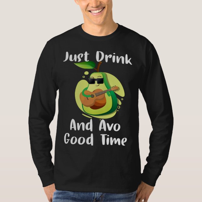 Camiseta Avocado Vegetable Plant Food Lifestyle (Frente)