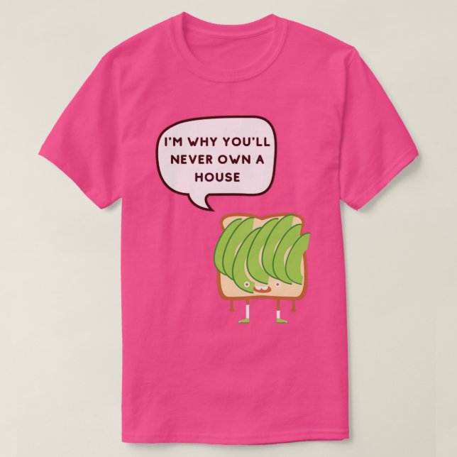 Camiseta Avocado Vengeance (Frente do Design)
