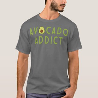 Camiseta Avocado viciado em Guacamole santo Vegan Ve