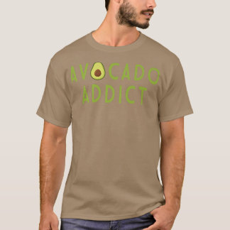 Camiseta Avocado viciado em Guacamole santo Vegan Ve